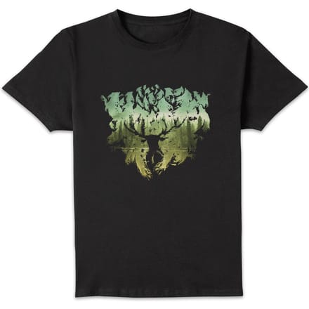 Harry Potter Patronus Lake t-shirt - Zwart - M