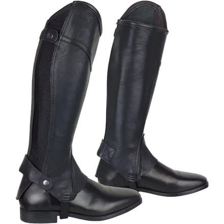 Mini leren chaps York Rival