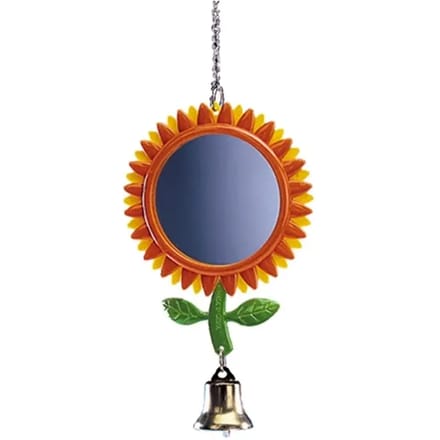 Spiegel vogelkooi accessoire Nobby Pet Blumen