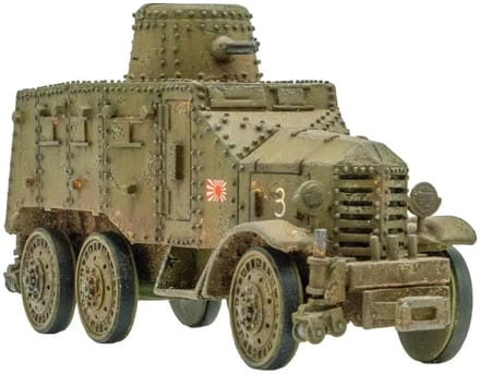 Type 91 S0-M0 Armoured Car (Bolt action nieuw)