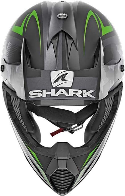 Shark Varial Tixier - Mat Zwart / Groen / Grijs