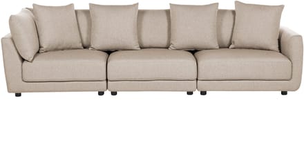 SIGTUNA - Driezitsbank - Beige - Polyester