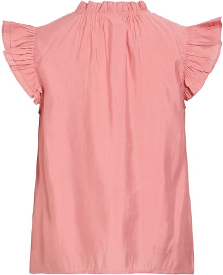 VILA - VIANU S/L V-NECK TOP/RN - Dames - Blouses
