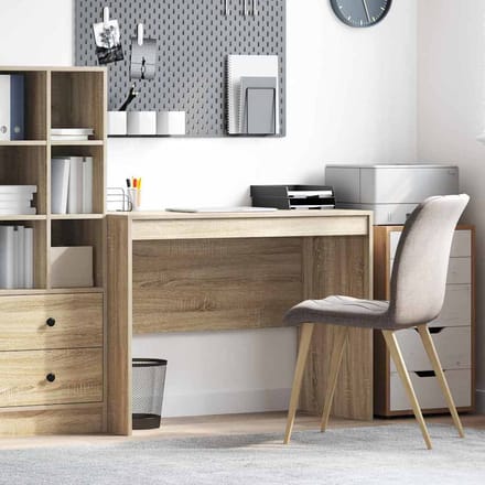 vidaXL - Bureau - Sonoma - Eik - 100 - x - 50 - x - 76 - cm