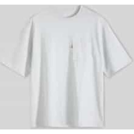 Loose fit T-shirt van puur katoen