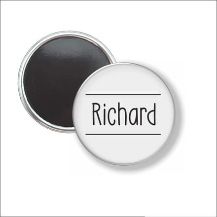 Button Met Magneet 58 MM - Richard - NIET VOOR KLEDING