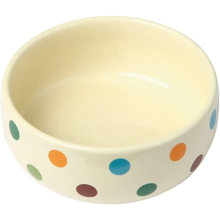 Keramische kom Kerbl Dots (x1)