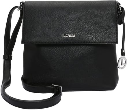 L.CREDI Schoudertas Jana Crossbody Bag Black Zwart
