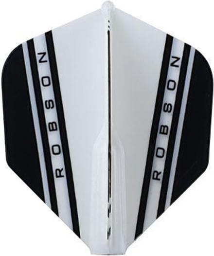 Bull's Robson Plus Flight Std. V - White - Dart Flights