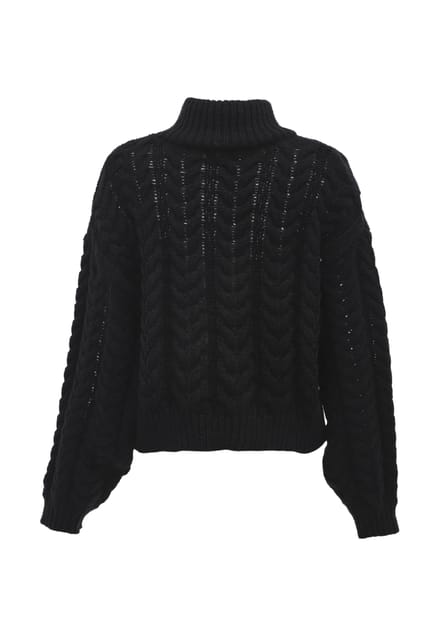 Mymo Jumper Dames zwart