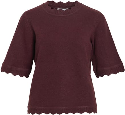 Vila Nikolina 2/4 Knit Shirt Dames - Maat M