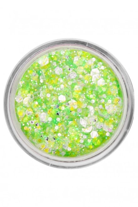 PXP pressed chunky glitter cream neon green candy 10 ml