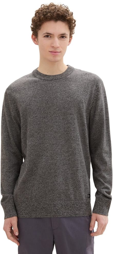 Tom Tailor Trui Basic Crewneck Knit 1042509 36274 Mannen Maat - L