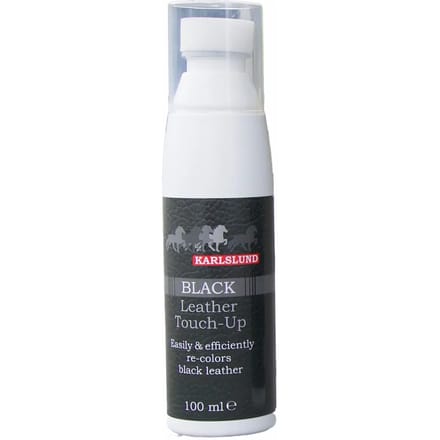 Zwart leer crème Karlslund Touch-up