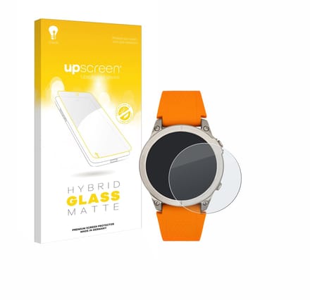 upscreen - Screenprotector voor Watchmark GPS WATCH - Folie Beschermfolie Beschermglas matte