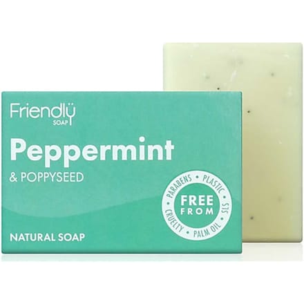 Friendly Soap Badzeep - Pepermunt & Maanzaadjes