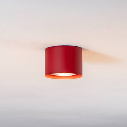 Argon Plafondspot Chloe vast, rood