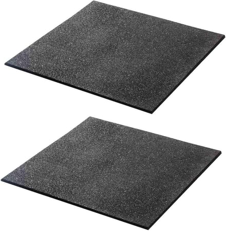 Set van 2 antislip anti-vibratiematten voor wasmachines en drogers