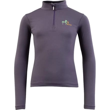 Br Trainingsshirt Br Mini Zip-up Kids Paars - 116
