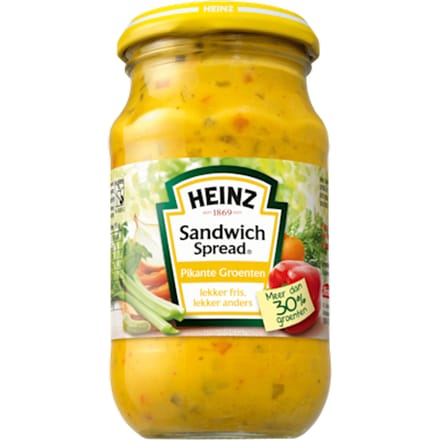 Sandwich spread groenten
