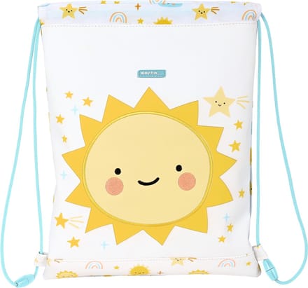Safta Junior Gymbag, Zonnetje - 34 x 26 cm - Polyester