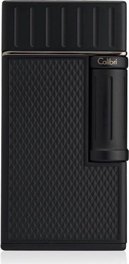 Aansteker Colibri Julius V Twin-Flame zwart