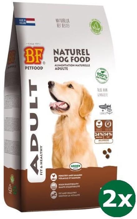 2x3 kg Biofood krokant hondenvoer