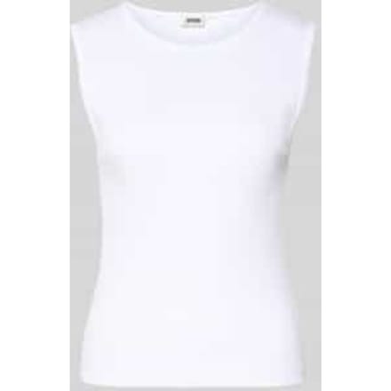 Tanktop met ronde hals model 'FARIDA'