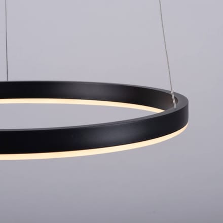 Ritus Hanglamp LED 39,5cm antraciet 3000k - 800 lumen - Modern - Leuchten Direkt