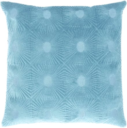 Unique Living kussen Nela jeans blue 45 x 45 cm