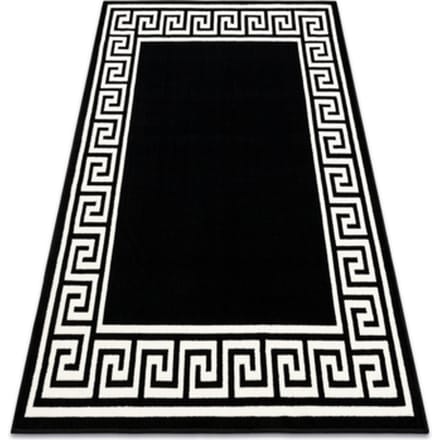 Kleden Rugsx Tapijt BCF Morad GREK grieks - zwart 140x200 cm