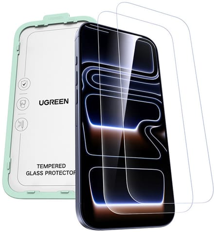 Ugreen Gehard Glas Voor Iphone 17 Pro 2 Stuks Schermbescherming