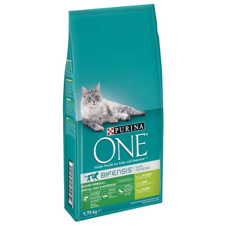 PURINA NESTLE One Indoor Formula - droog kattenvoer - 9,75kg