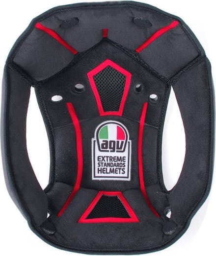 AGV Corsa R Top Pad Zwart Kit6120 ML