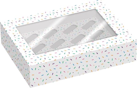 Simply Making Cupcake Doos 12 Sprinkles pk/2