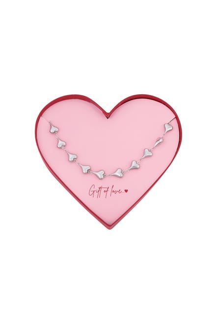 Gift of Love - Dames Ketting - Zilver - Stainless Steel
