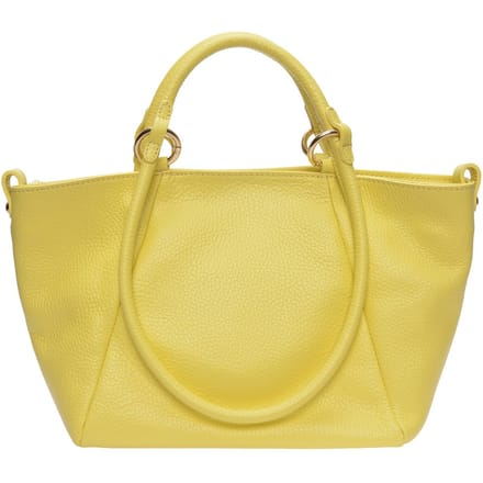 Roberta M Tweekleurig Rundleer Tas