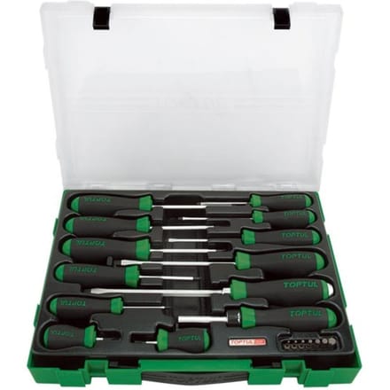 Schroevendraaierset TOPTUL 20 stuks, gemengd