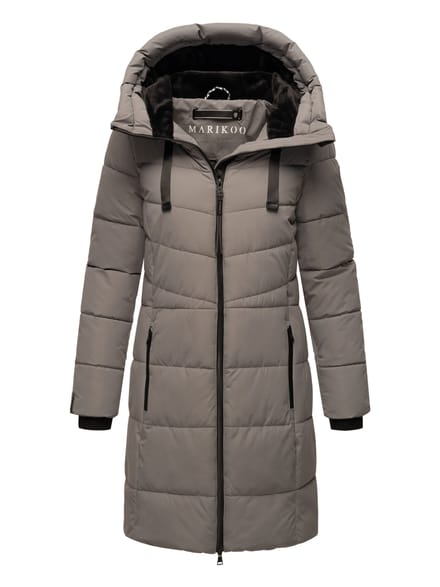 Marikoo Natsukoo dames winterjas – warm, teddyvoering & capuchon