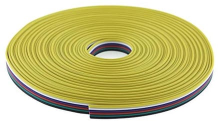 Verlengkabel 6-polig voor RGBW en CCT LED strips - 10 meter
