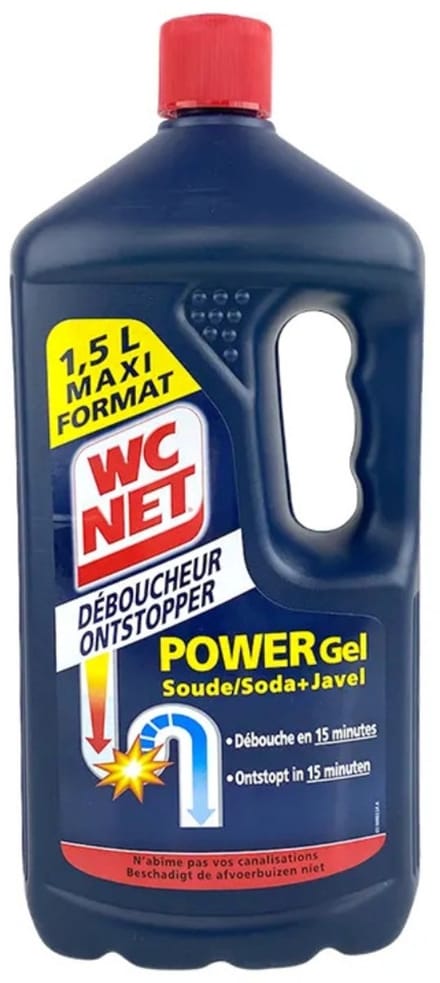 WC Net - Ontstopper - Gel - Met Soda - 1.5L