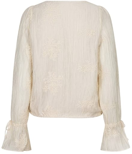 Lofty Manner Blouse Top Tilly Rg59 Cream Dames Maat - S