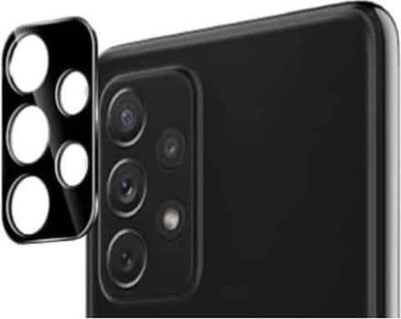 Camera Lens Glass Protector - beschermer Geschikt voor: Samsung Galaxy A72 4G & 5G - Zwart