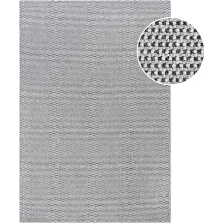 Muratap Lora plus laagpolig effen vloerkleed geweven design wit- 200x290 cm