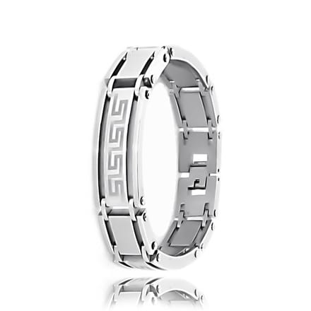 Juwelier Zwartevalk - Stalen armband 33.023/19cm--