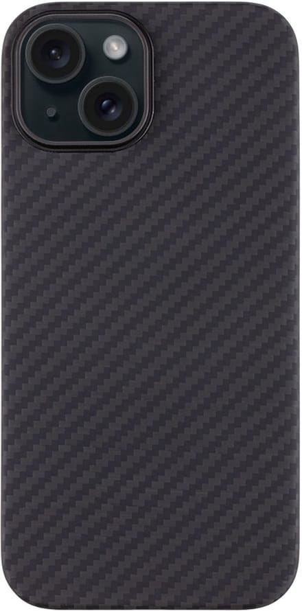 Tactical iPhone 15 MagForce Aramid Cover – Hoesje – Zwart