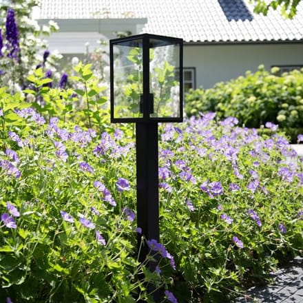 KS Verlichting Buitenlamp Staand Zwart Soho Terras