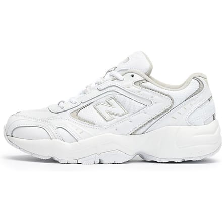 New Balance 452 Blanc Gris Clair Rocher 35 white