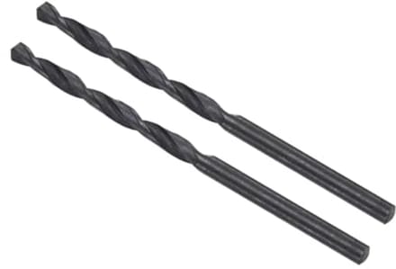 Spiraalboor 3,8 mm HSS, 2 stuks, voor metaal en kunststof