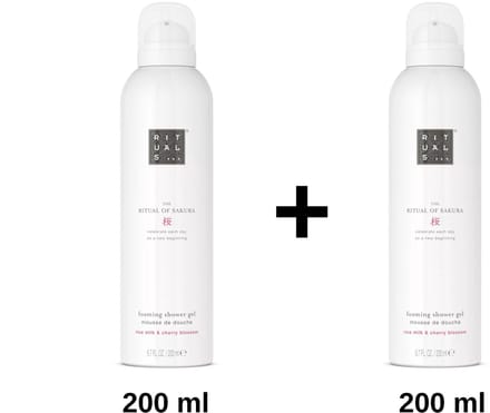 Rituals The Ritual Sakura Foaming Shower Gel - Douchegel - 2 x 200 ml